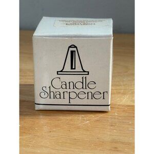 Vintage 1989 Current Candle Sharpener By Biedermann & Sons Inc. Original Box